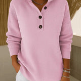 Florence | V Neck Polo Jumper
