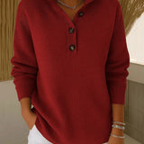 Florence | V Neck Polo Jumper