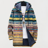 Wynn | Tribal Wave Pattern Coat