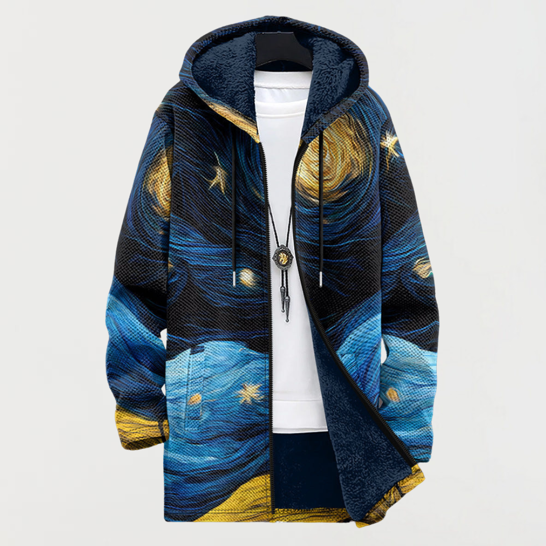 Harper | Celestial Patterned Coat
