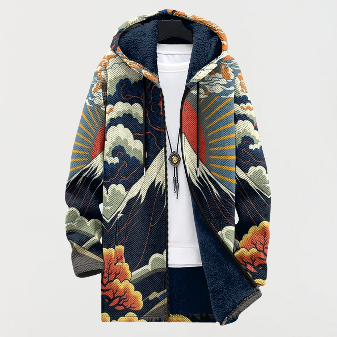 Wren | Sunrise Pattern Sweatshirt