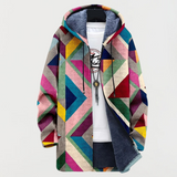 Marlow | Geometric Pattern Sweatshirt