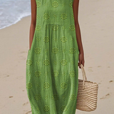 SARA | PATTERNED MIDI DRESS