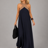 VALERIE | CROSS-OVER MAXI DRESS