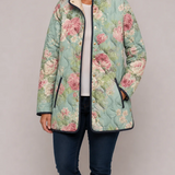 Nola | Delightful Floral-Printed Quilted Jacket