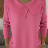 Sunnora | Warm Jumper with Soft Collar