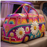 JOYVANA | QUILTED TRAVEL DUFFLE BAG