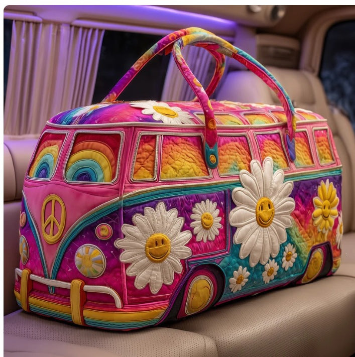 JOYVANA | QUILTED TRAVEL DUFFLE BAG