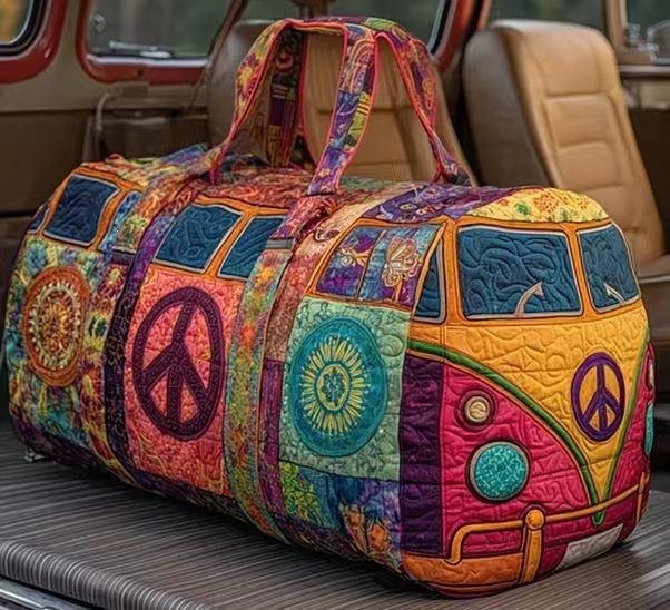 BOHOVANA | QUILTED TRAVEL DUFFLE BAG