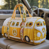 SUNVANA | QUILTED TRAVEL DUFFLE BAG