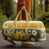 FORESTVANA | QUILTED TRAVEL DUFFLE BAG