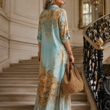 AUDREY | LUXURY PRINT MAXI DRESS