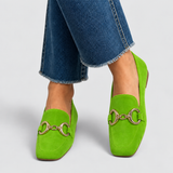 Taliah | Elegant Buckle Loafers