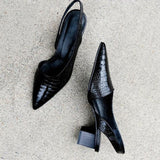 Graziella | Schoenen met hak en brede neus