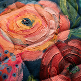 Amaya | Vintage Floral Print Quilted Jacket
