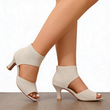 Women's Orthopaedic Heels — Beatrice (Black)
