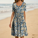 GEORGINA | ELEGANT DRESS WITH TUMMY COVERAGE