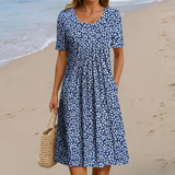 GEORGINA | ELEGANT DRESS WITH TUMMY COVERAGE
