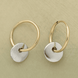 Artisan Crafted Elegant Hoop Earrings