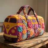 PETALVANA | QUILTED TRAVEL DUFFLE BAG