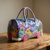 MELODYVANA | QUILTED TRAVEL DUFFLE BAG