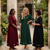 BRENDA | FLATTERING MIDI DRESS