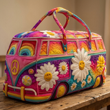 JOYVANA | QUILTED TRAVEL DUFFLE BAG
