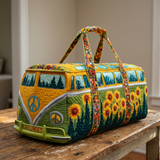 GOLDENVANA | QUILTED TRAVEL DUFFLE BAG