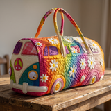 PRISMVANA | QUILTED TRAVEL DUFFLE BAG