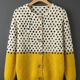 Junella™ | Vintage Knit Cardigan Sweater
