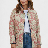 Naya | Vintage Floral Casual Quilted Jacket