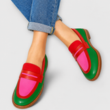 Nyla | Casual Loafers with Contrast Trim