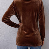 Holliwell | Vintage Lapel Button Accent Long Sleeve Open Front Jacket
