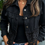 Kambria | Fringe and Lace Jacket