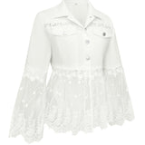 Sunnelace | Lace Panel Jacket
