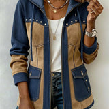 Fawnridge | Patchwork Hooded Jacket