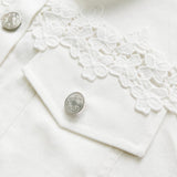 Sunnelace | Lace Panel Jacket