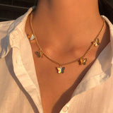 Women's Necklaces — BUTTERFLY