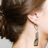 Retro Luna Leaf Earrings