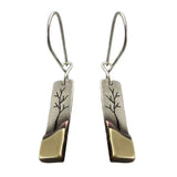 Retro Luna Leaf Earrings