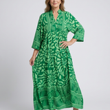 AUDREY | BUTTON FRONT MIDI DRESS