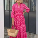 AUDREY | BUTTON FRONT MIDI DRESS