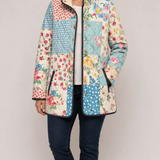 Zarae | Charming Floral Quilted Jacket For Women